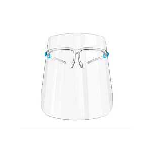 Viziera de protectie Car-Boy Safety, pe rama de ochelari, cu folie de protectie inlocuibila, set 10 buc