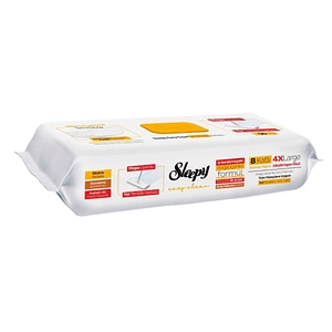 Lavete umede pentru curatare pardoseli SLEEPY EASY CLEAN Herbal Soap, 50 buc