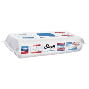 Lavete umede pentru curatare pardoseli SLEEPY EASY CLEAN Bleach Additive, 50 buc