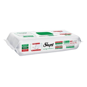 Lavete umede pentru curatare pardoseli SLEEPY EASY CLEAN White Soap, 50 buc