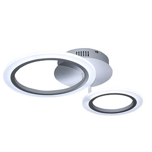 Lustra Trandafi Led, 2 Circle, lumina calda/rece/naturala 8862-2