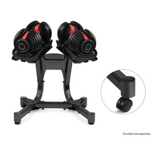 Set suport si gantere Zoco Body Fit YL-007, greutate totala 80 kg, Ajustabile, Otel