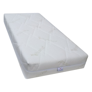 Husa saltea matlasata Best Sleep, fibra de bambus, cu fermoar pe 3 laturi, 160x190x18 cm