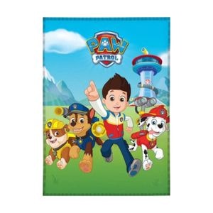 Paturica bebe Paw Patrol, Poliester, 100x140 cm, Multicolor