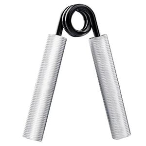 Flexor profesional pentru antebrat, rezistenta 68 kg, manere metalice, argintiu