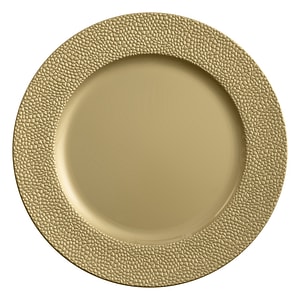 Farfurie decorativa AMBITION Bubble, 33cm, auriu
