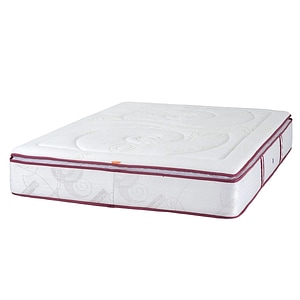 Saltea Cadar American Dream Memory, 34 cm, 200 x 180 cm, alb
