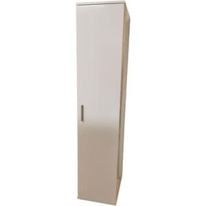 Sifonier pentru hol, 40x50x185 cm, Alb lucios