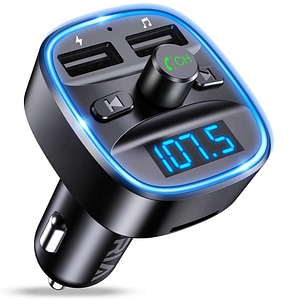 Modulator FM, Bluetooth 5.0, incarcator auto cu quickcharge 3.0, Port USB, Slot MicroSD, Ambient Light