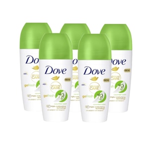 Antiperspirant roll-on femei Dove Advanced Care Cucumber, 5 buc x 50 ml