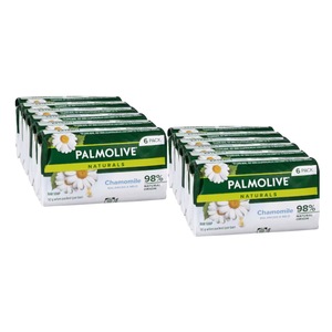 Sapun solid Palmolive Naturals Musetel, 12 buc x 90 gr