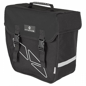 Geanta Portbagaj M-wave, Amsterdam Single, 18L, Negru cu Gri