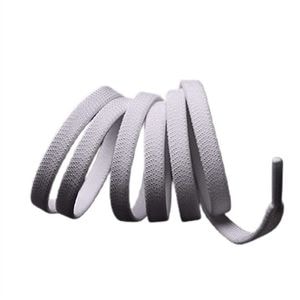Sireturi elastice EnduranceSports, Cu sistem No Touch, Cu capsula metalica, Rotunde, Alb