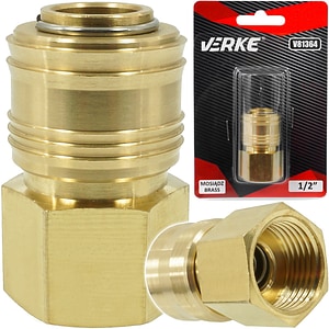 Conector rapid Verke V81364, 1/2", filet interior