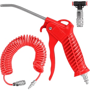 Pistol pneumatic de suflat aer Verke V81260, pentru curatare furtun