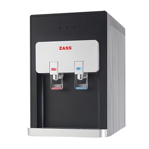 Dozator apa de birou Zass ZTWD 04 WF, cu conexiune la retea, sistem de filtrare a apei, apa calda/apa rece, racire cu compresor