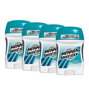 Deodorant stick barbati Mennen Speed Stick Alpine, 4 buc x 60 gr
