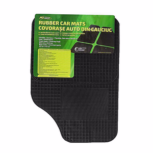 Covorase auto din cauciuc RoGroup, 4 bucati