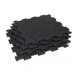 Set Saltea tip Puzzle Zoco Body Fit DD007, 4 bucati, aprox. 1m2, Negru