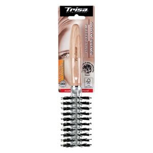Perie pentru par Trisa Swiss Wood Styling Volume cu par natural de porc, Cod 601756