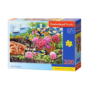 Puzzle pentru copii Jokomisiada, Lazy Sunday, 200 piese, 7 ani+