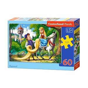 Puzzle pentru copii Jokomisiada, Rapunzel, 60 piese, 5 ani+