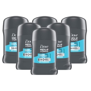 Set deodorant stick barbati Dove Men Clean Comfort, 48h protectie, 6 buc x 50 ml