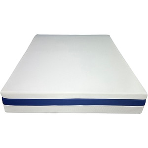 Saltea ortopedica impermeabila Best Sleep, Jubilly, 180x200x30cm, arcuri impachetate, spuma memory, fermitate medie, husa detasabila lavabila