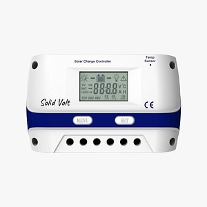 Controller de tensiune PWM 40A 12V/24V Solid Volt panouri solare kit fotovoltaic rulota, cabana, casa, off grid, iluminat