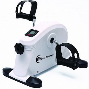 Minibicicleta de recuperare FitTronic P1000W, afisaj electonic, design compact
