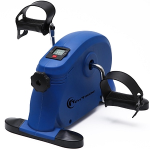 Minibicicleta de recuperare FitTronic P1000B, afisaj electronic, design compact