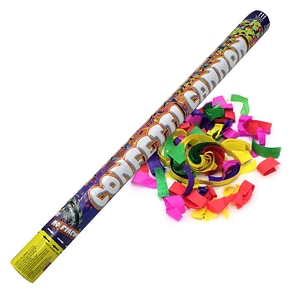 Tun de confetti Hestia HK-80P, 80 cm, hartie, multicolor