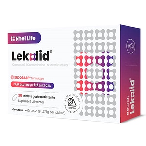Supliment alimentar Rhei Life Lekolid, 30 capsule