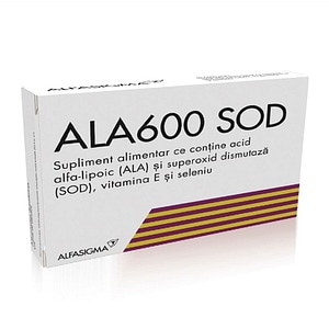 Ala600 SOD, 20 Comprimate, Alfasigma
