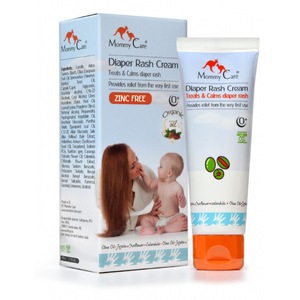 Crema  naturala Mommy Care, fara zinc pentru zona scutecului, 80 ml