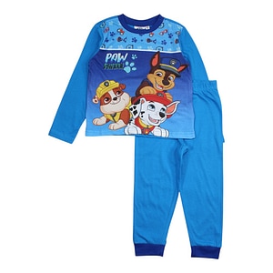 Pijamale copii cu maneca lunga The Boys' Team Paw Patrol, 100% bumbac, marimea 98 cm, albastru