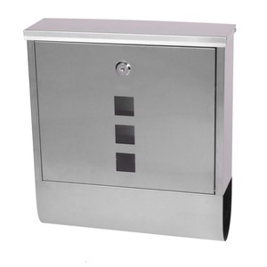 Cutie postala Strend Pro, loc ziar, inox, 31x10x34 cm