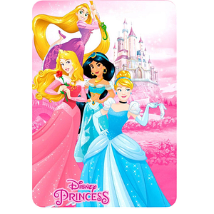 Patura polar The Princess Disney, 140x100 cm, multicolor