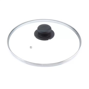 Capac Sticla Temperata  Studio Casa, Margine si Maner din Inox, 4mm, 30cm
