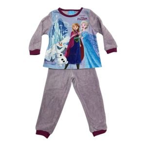 Pijama copii Frozen, cu maneca lunga, cocolino, 6 ani, 116 cm, multicolor