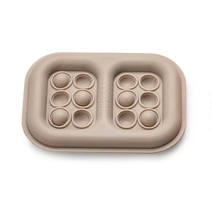 Set 2 pastile racire Melii Pop-Up, Reutilizabile, Pink/Grey