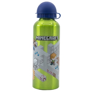Sticla apa din aluminiu Minecraft, 530 ml, multicolor