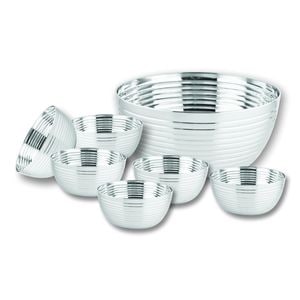 Set boluri Grunberg ISB7, 7 piese, inox, argintiu