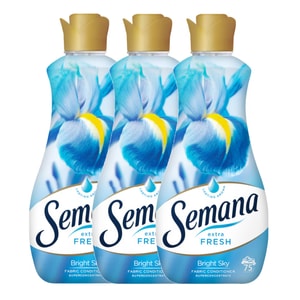 Balsam de rufe Semana Bright Sky, 3 buc x 1.5 L, 225 spalari
