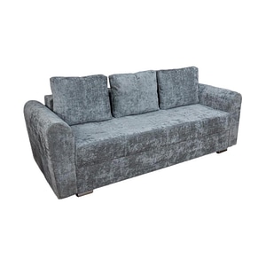 Canapea Extensibila Lacrima Memory  Mini, 234 x 97 x 73 cm, Kim 15 Gri inchis