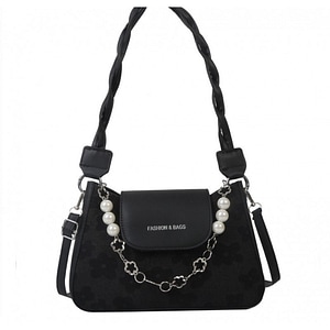 Geanta de umar eleganta pentru dame, colectia Black Fashion Bags, T246