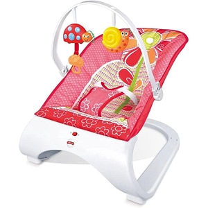 Balansoar antiderapant, cu vibratii si sunete muzicale, centura in trei puncte, bara jucarii detasabila, material textil, multicolor