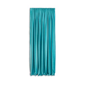Draperie catifea turcoaz Decolis, 1 buc, 400x250cm