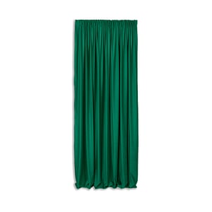 Draperie catifea verde smarald Decolis, 1 buc, 350x250cm