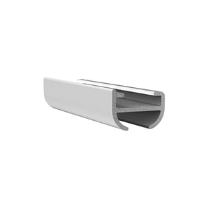 Set sina aluminiu SC argintiu, 1 canal, 160 cm